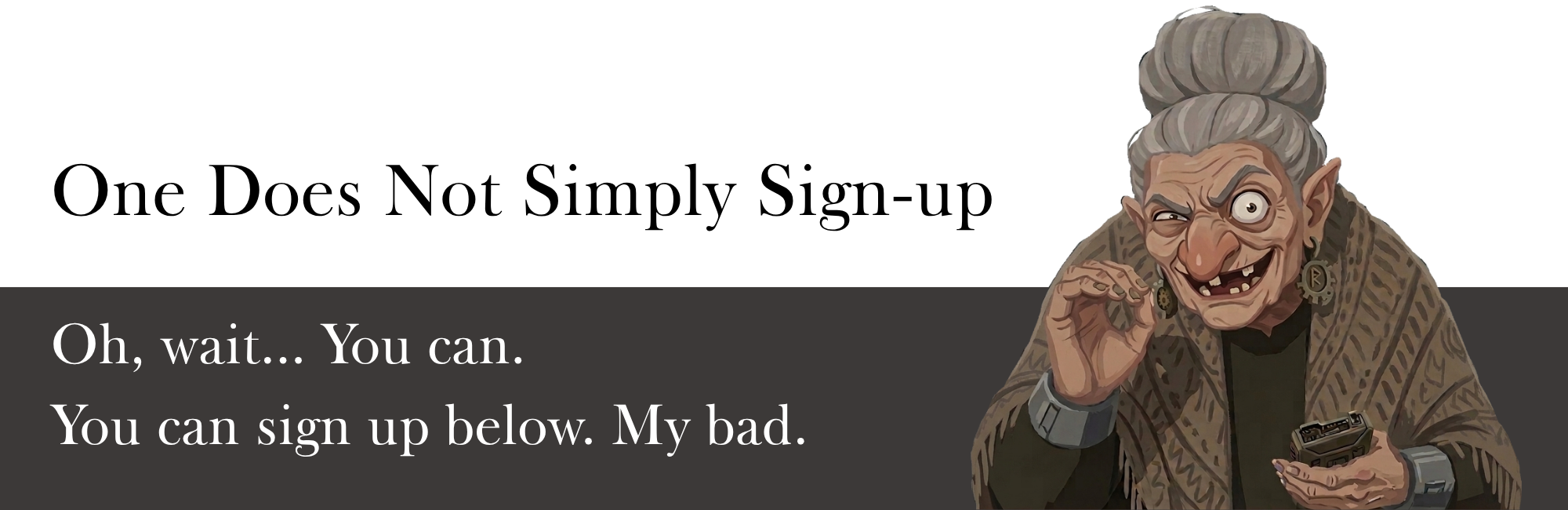 Maude Sign Up