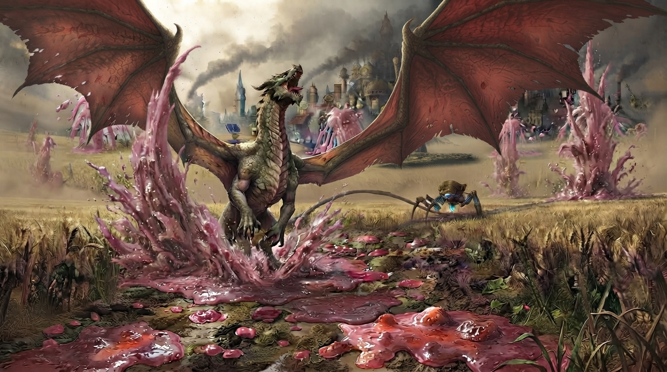 Pink Jam Dragon